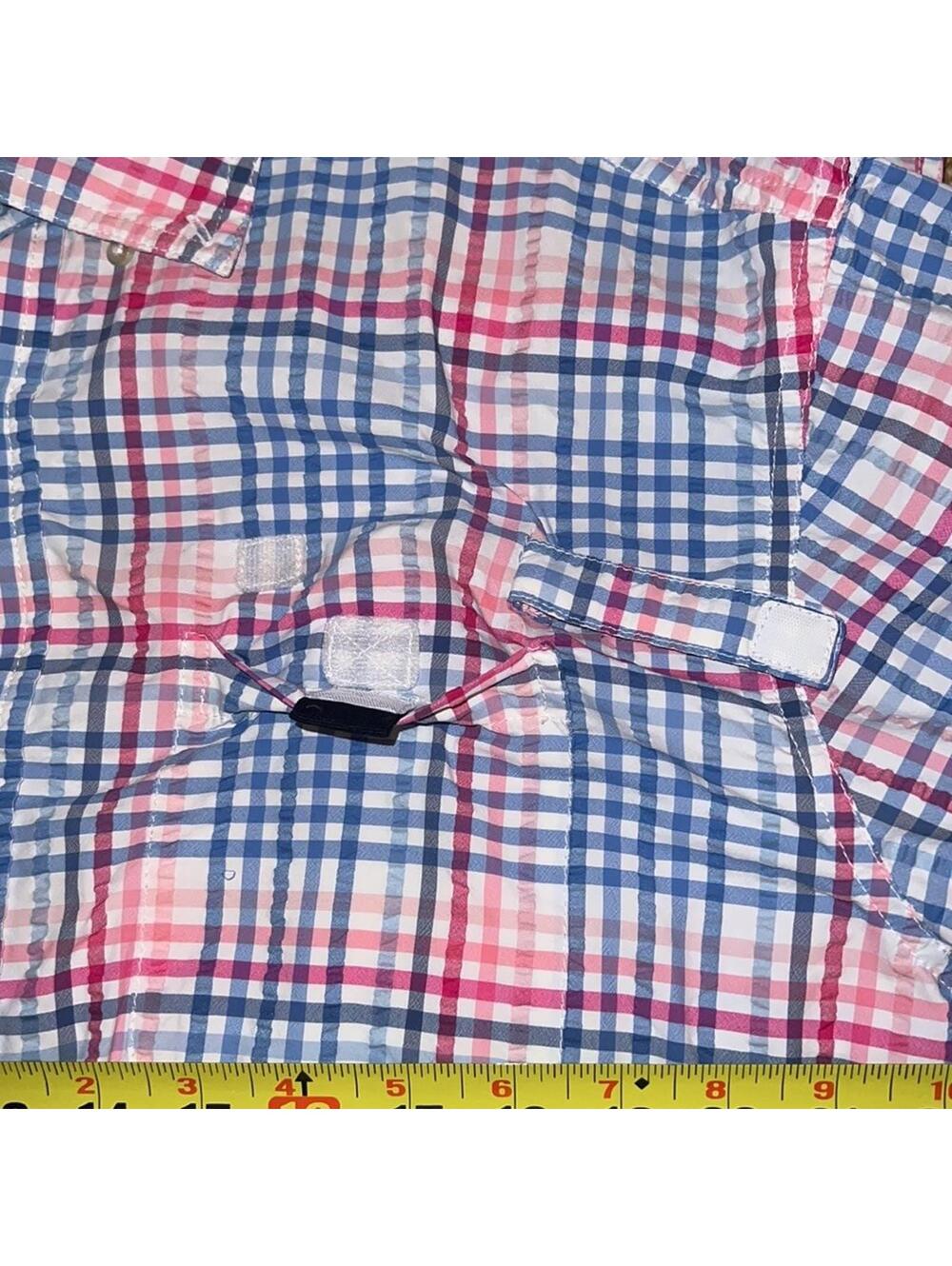 Vineyard Vines seersucker harbor shirt w vented back L - Picture 11 of 12